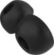 Fixed Fixed Plugs Pro, 2 sets, size M | Plugs | Apple | Airpods Pro/Pro 2 | Foam | Black 1
