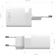 Ładowarka Fixed Fixed Mini USB-C/USB Travel Charger 45W | FIXC45M-CU-WH 2