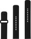 Fixed FIXED Silicone Sporty Strap Set with Quick Release 20mm for smartwatch, black 2