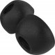 Fixed Fixed Plugs Pro, 2 sets, size S | Plugs | Apple | Airpods Pro/Pro 2 | Foam | Black 1