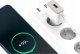Ładowarka . DENMEN BIAŁA ŁADOWARKA SIECIOWA USB +  KABEL TYP-C DC09T-W 7