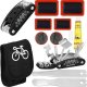 Springos Zestaw do naprawy opon rowerowych 14 szt. zestaw naprawczy multitool UNIWERSALNY 8