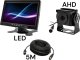Wideorejestrator Nvox Monitor samochodowy lcd 7 cali 12/24v kabel 5m oraz kamera cofania 4pin zestaw ahd 1
