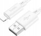 Kabel USB Hoco USB-A - Lightning 1 m Biały 4