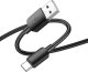 Kabel USB Hoco USB-A - USB-C 1 m Czarny 2