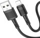 Kabel USB Hoco USB-A - Lightning 1 m Czarny (X83 black) 1