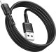 Kabel USB Hoco USB-A - Lightning 1 m Czarny (X83 black) 3