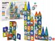 LeanToys Klocki Magnetyczne Zamek Tor Dla Kulek 97 Elementów 1
