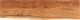 vidaXL vidaXL Półka ścienna, 80x20x2,5 cm, drewno akacjowe, naturalna krawędź 1