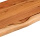 vidaXL Półka ścienna, 40x20x2,5 cm, drewno akacjowe 6