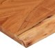 vidaXL Półka ścienna, 40x20x2,5 cm, drewno akacjowe 7