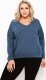 Italian fashion Italian Fashion Bluza damska dresowa KARINA długi rękaw jeans XXL 1
