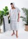 Yeye Poncho hammam męskie 100% naturalna bawełna Yeye 3