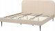 Beliani Łóżko 180 x 200 cm beżowe FLAYAT 5