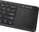Klawiatura + mysz LogiLink LogiLink Tastatur Wireless mit Touchpad, 2,4 GHz, schwarz 4