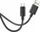 Kabel USB Hoco USB-A - microUSB 1 m Czarny 2