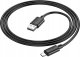 Kabel USB Hoco USB-A - microUSB 1 m Czarny 3
