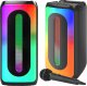 Głośnik . RGB GŁOŚNIK BLUETOOTH LTC 2X4`` USB/SD/AUX 4000MAH  LXPA5511 12