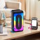 Głośnik . RGB GŁOŚNIK BLUETOOTH LTC 2X4`` USB/SD/AUX 4000MAH  LXPA5511 6