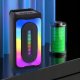 Głośnik . RGB GŁOŚNIK BLUETOOTH LTC 2X4`` USB/SD/AUX 4000MAH  LXPA5511 9