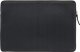 Etui dbramante Paris - 15" Laptop/MacBook Pro 16" - Night Black - full grain pebbled leather sleeve 1