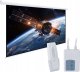 Ekran do projektora Art ART ELECTRIC SCREEN 84inch 213x213cm with remote control EA-84 1:1 1