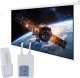 Ekran do projektora Art ART ELECTRIC SCREEN 84inch 213x213cm with remote control EA-84 1:1 5