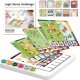 Woopie WOOPIE Zestaw 60 Gier Logicznych 3+ 1