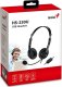 Słuchawki Genius Genius HS-230U USB-C, słuchawki z mikrofonem, regulacja głośności, czarna, 2.0, zamykane 1