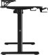 Biurko Ultradesk Biurko, elektycznie regulowany, 120X60 cm, 72-117 cm, HIGHLANDER BLACK, czarny, ULTRADESK 6
