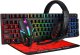 Klawiatura ExtraLink EXTRALINK GAMING SET TF800 4IN1 LED KEYBOARD+MOUSE+PAD+HEADSET 1