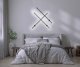 Kinkiet Activejet Lampa ścienna LED Activejet AJE-HILTON Black NW 10
