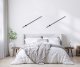 Kinkiet Activejet Lampa ścienna LED Activejet AJE-HILTON Black NW 9