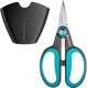 Sekator Gardena Gardena Secateurs HerbCut, set with holster (grey/turquoise, herb scissors with defoliation function) 5
