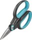 Sekator Gardena Gardena Secateurs HerbCut, set with holster (grey/turquoise, herb scissors with defoliation function) 7
