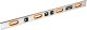 Bahco Poziomica aluminiowa profil podwójny T 1800 mm BAHCO 1