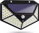 Naświetlacz Verk Lampa solarna 100 led z czujnikiem zmierzchu ruchu Lampa solarna 100 led z czujnikiem zmierzchu ruchu 1