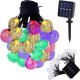 Verk Girlanda ogrodowa lampki 20 led solarna multikolor Girlanda ogrodowa lampki 20 led solarna multikolor 1