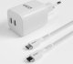 Ładowarka NEXT ONE NEXT ONE Ładowarka sieciowa Fast 35W GaN 2xUSB-C z kablem USB-C white 3