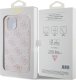 Guess Guess GUHCP15MG4GFPI iPhone 15 Plus / 14 Plus 6.7" różowy/pink hard case 4G Metal Gold Logo 11
