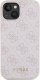 Guess Guess GUHCP15MG4GFPI iPhone 15 Plus / 14 Plus 6.7" różowy/pink hard case 4G Metal Gold Logo 14