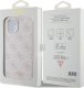 Guess Guess GUHCP15MG4GFPI iPhone 15 Plus / 14 Plus 6.7" różowy/pink hard case 4G Metal Gold Logo 27