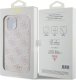 Guess Guess GUHCP15MG4GFPI iPhone 15 Plus / 14 Plus 6.7" różowy/pink hard case 4G Metal Gold Logo 35