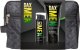 Alkotest DAX_SET Men żel do mycia 3w1 180ml + kojacy balsam po goleniu 100ml + kosmetyczka 3