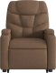 vidaXL vidaXL Podnoszony fotel masujący, elektryczny, rozkładany, brązowy 9