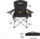 King Camp Leżak Plażowy Turystyczny Składany KING CAMP Bavaria 200 x 68 cm 11