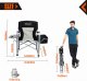 King Camp Krzesło Kempingowe Campingowe z Podłokietnikami KING CAMP Deluxe Ciemne 2