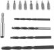 Zestaw elektronarzędzi Dedra Zestaw DED7143+DED7144+DED7032+DED7034+DED7038+13szt akc 6