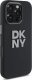 DKNY DKNY DKHCP16XSMCBSK iPhone 16 Pro Max     6.9" czarny/black hardcase Liquid Silicone Metal Logo 4