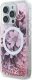 Guess Guess GUHMP16XLFMWTP iPhone 16 Pro Max    6.9" różowy/pink hardcase Liquid Glitter Flower MagSafe 2